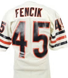 Gary Fencik Chicago Bears Throwback Football Jersey
