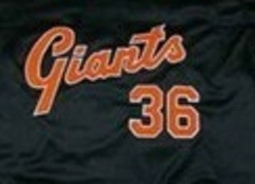Gaylord Perry San Francisco Giants Throwback Black Baseball Jersey