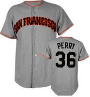 Gaylord Perry San Francisco Giants Throwback Baseball Jersey