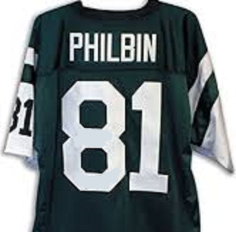 Gerry Philbin New York Jets Throwback Football Jersey