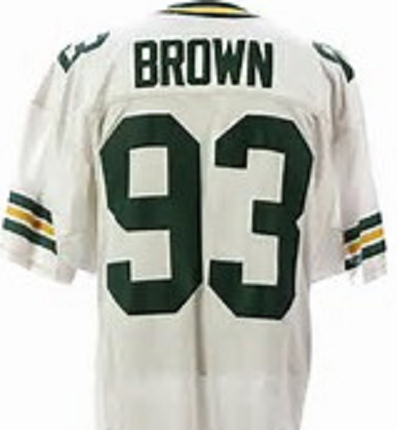 Vintage Green Bay Packers Gilbert Brown Champion Football Jersey, Size –  Stuck In The 90s Sports