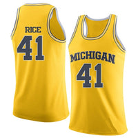 Glen Rice Michigan Wolverines College Basketball Jersey