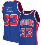Grant Hill Detroit Pistons 1995-96 Throwback Jersey