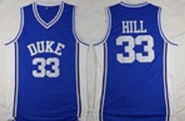 HoopersParadiseCAL Grant Hill Duke Basketball Jersey College