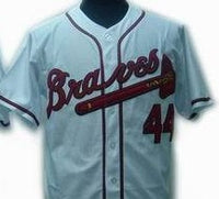 Hank Aaron Atlanta Braves Baseball Jersey