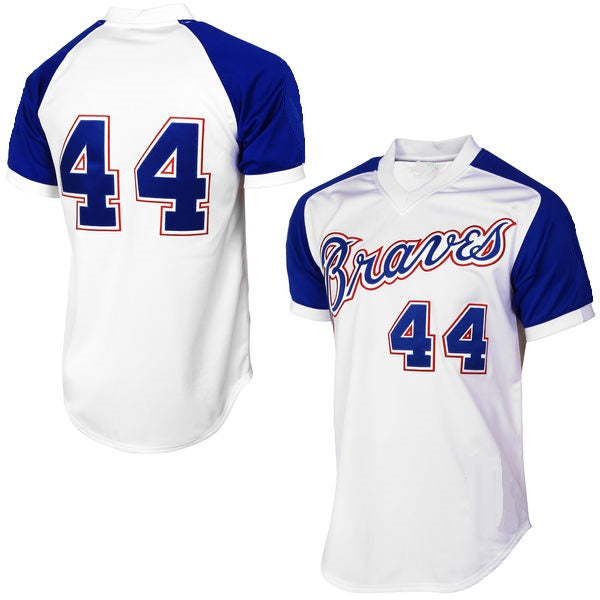 Hank Aaron Atlanta Braves Jersey Number Kit, Authentic Home Jersey Any Name  or Number Available at 's Sports Collectibles Store