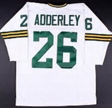 Herb Adderley Green Bay Packers Long Sleeve Jersey