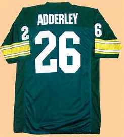 Herb Adderley Green Bay Packers Throwback Football Jersey