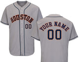 Houston Astros Personalizable Baseball Jersey