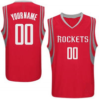Houston Rockets Customizable Pro Style Basketball Jersey