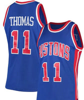 Isiah Thomas 1988-89 Detroit Pistons Throwback Jersey