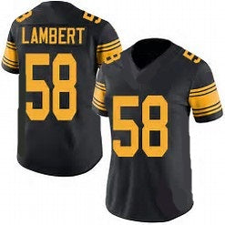 Jack Lambert Pittsburgh Steelers Throwback Football Jersey