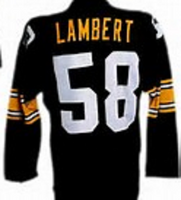 Jack Lambert Pittsburgh Steelers Vintage Style Jersey