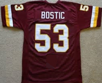 Jeff Bostic Washington Redskins Throwback Jersey