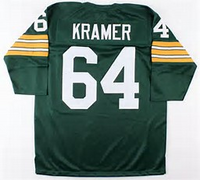 Jerry Kramer Green Bay Packers Long Sleeve Throwback Jersey