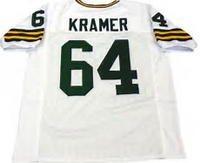 Jerry Kramer Green Bay Packers Throwback Football Jersey