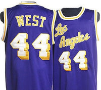 Jerry West Purple Los Angeles Lakers Jersey