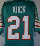Jim Kiick Miami Dolphins Throwback Jersey