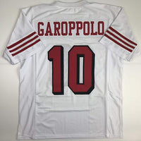Jimmy Garoppolo San Francisco 49ers Football Jersey.