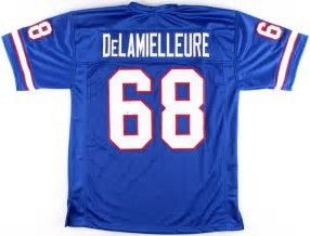 Joe DeLamielleure Buffalo Bills Football Jersey