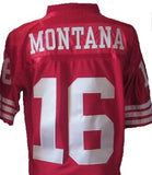 Joe Montana San Francisco 49ers Throwback Football Jersey