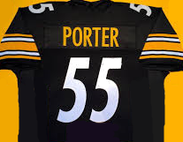 Joey Porter Pittsburgh Steelers Throwback Football Jersey