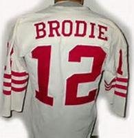 John Brodie San Francisco 49ers Throwback Football Jersey