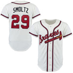 John Smoltz Atlanta Braves Throwback Baseball Jersey - 2 Styles Available