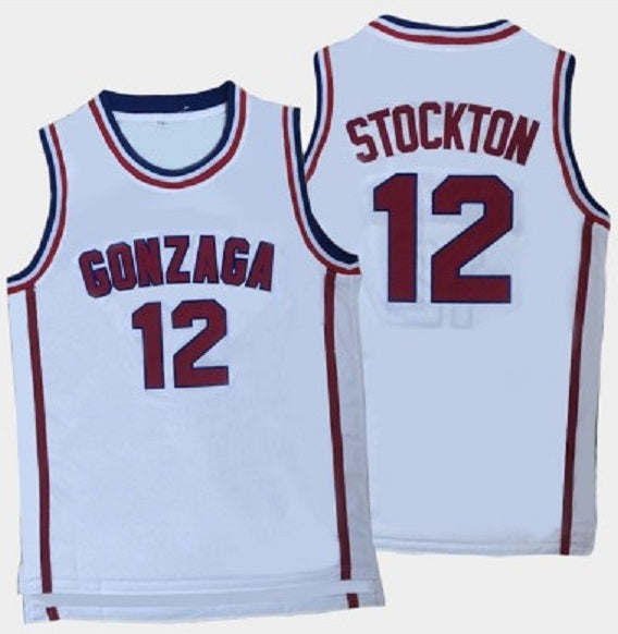 John Stockton Gonzaga Bulldogs College Jersey