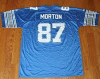 Johnnie Morton Detroit Lions Throwback Football Jersey