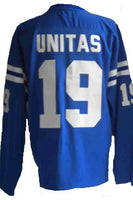 Johnny Unitas Baltimore Colts Long Sleeve Throwback Jersey