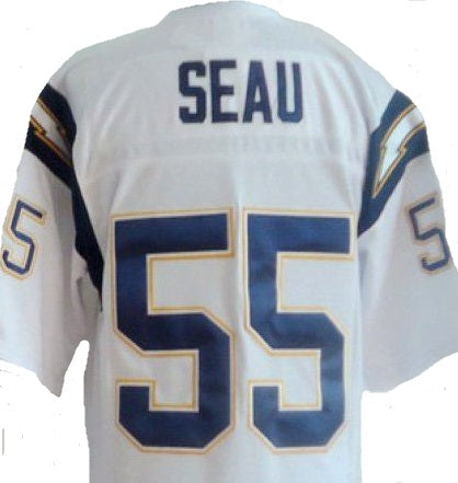 Vintage Champion San Diego Chargers Jersey NFL Football #55 Junior Seau  Size 48