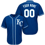 Kansas City Royals Customizable Baseball Jersey