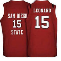 Kawhi Leonard San Diego State Aztecs Style Basketball Jersey