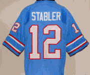 KEN STABLER  Houston Oilers 1981 Wilson Throwback NFL Football Jersey