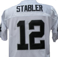Ken Stabler Oakland Raiders Throwback Jersey