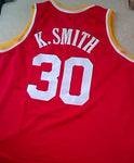 Kenny Smith Houston Rockets Basketball Jersey
