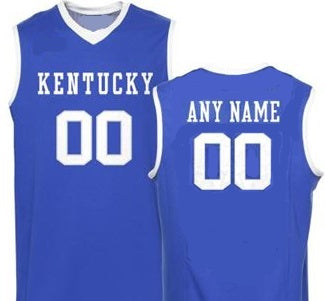 Custom College Basketball Jerseys Kentucky Wildcats Jersey Name and Number Elite Royal Blue
