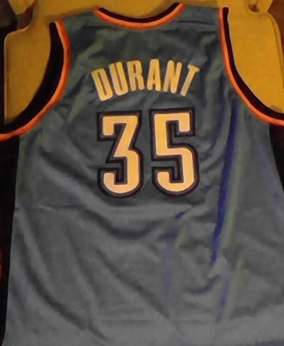 Kevin Durant Oklahoma City Thunder Basketball Jersey