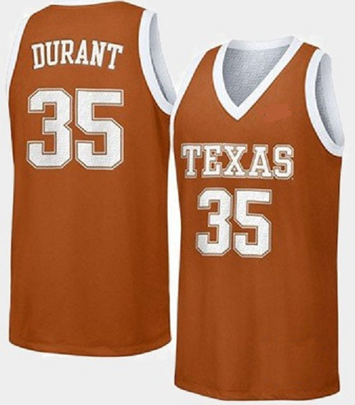 Kevin Durant Texas LongHorns College Basketball Throwback Jersey