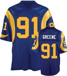 Kevin Greene LA Rams Throwback Football Jersey – Best Sports Jerseys