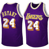 Kobe Bryant LA Lakers Throwback Basketball Jersey