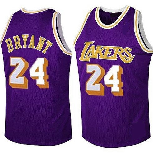 Kobe Bryant LA Lakers Throwback Basketball Jersey – Best Sports