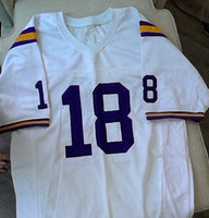 LSU Tigers Style #18 Throwback Jersey (In-Stock Closeout) Size XL/48 Chest