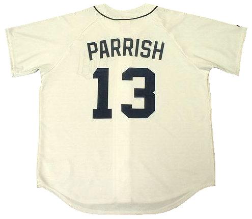 Lance Parrish Detroit Tigers Throwback Home Jersey