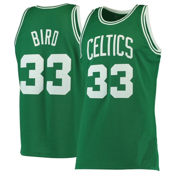 Larry Bird Boston Celtics Throwback Basketball Jersey