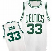 Larry Bird Boston Celtics Throwback Jersey (In-Stock-Closeout) Size Small/36 Inch Chest