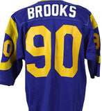 Larry Brooks Los Angeles Rams Throwback Football Jersey