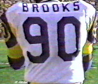 Larry Brooks Los Angeles Rams Football Jersey