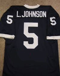 Larry Johnson Penn State Nittany Lions College Jersey